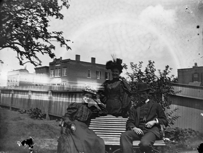 #206 Florence, Angie, and Edmund, 1900