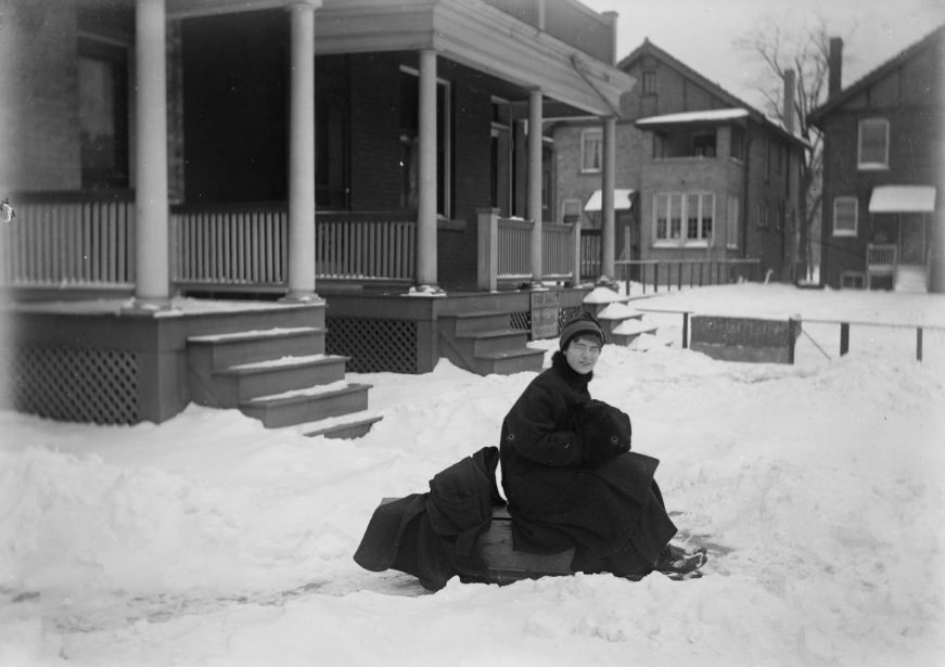 #219 Archie Baldwin and wife, 1900