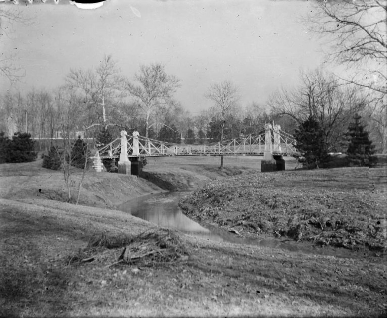 #251 View of bridge in Forest Park, 1900
