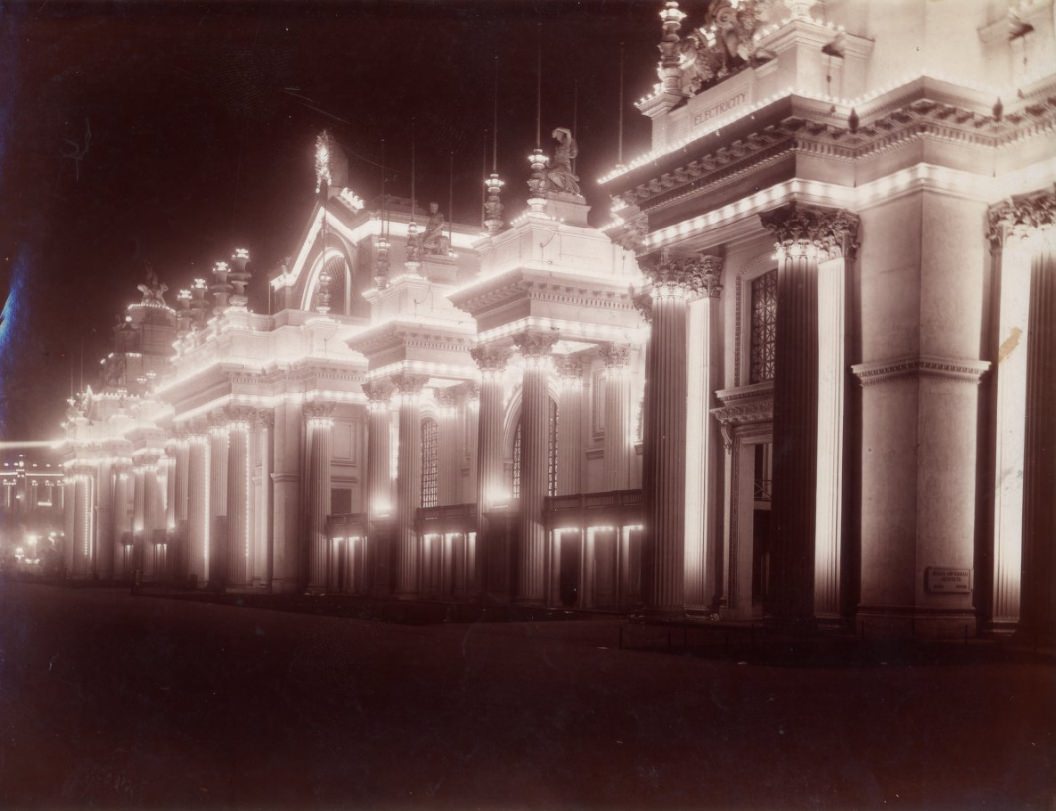 #65 Palaces of Electricity and Machinery at the 1904 World’s Fair.