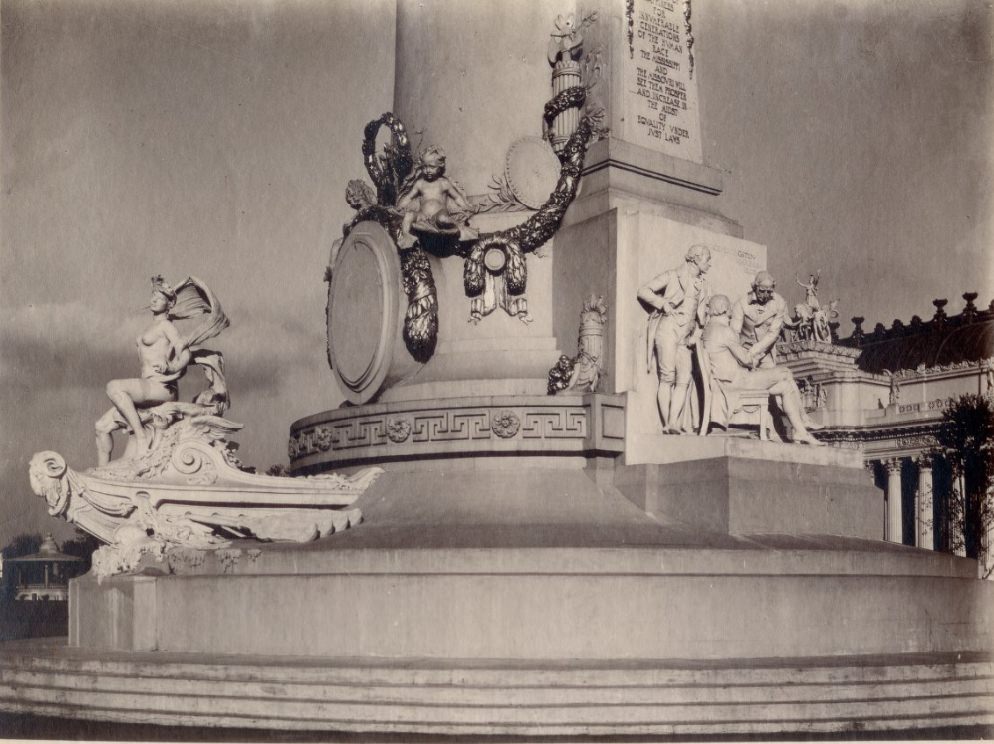 #40 Base of the Louisiana Monument, 1900