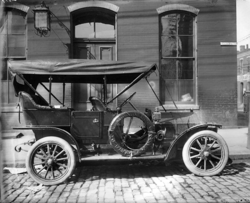 #49 Car Parked On Seventh Street, 1900