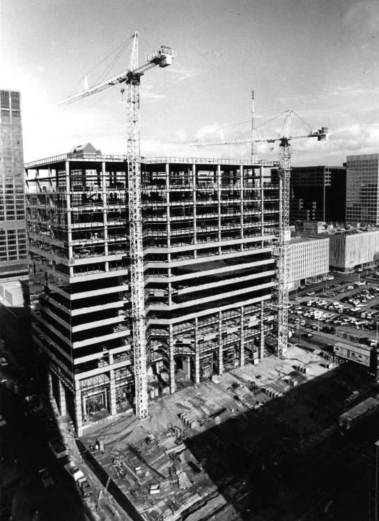 #165 Gateway Tower Building Construction, 1986