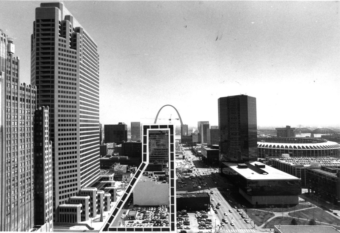 #166 Gateway One Tower Building Location, 1986
