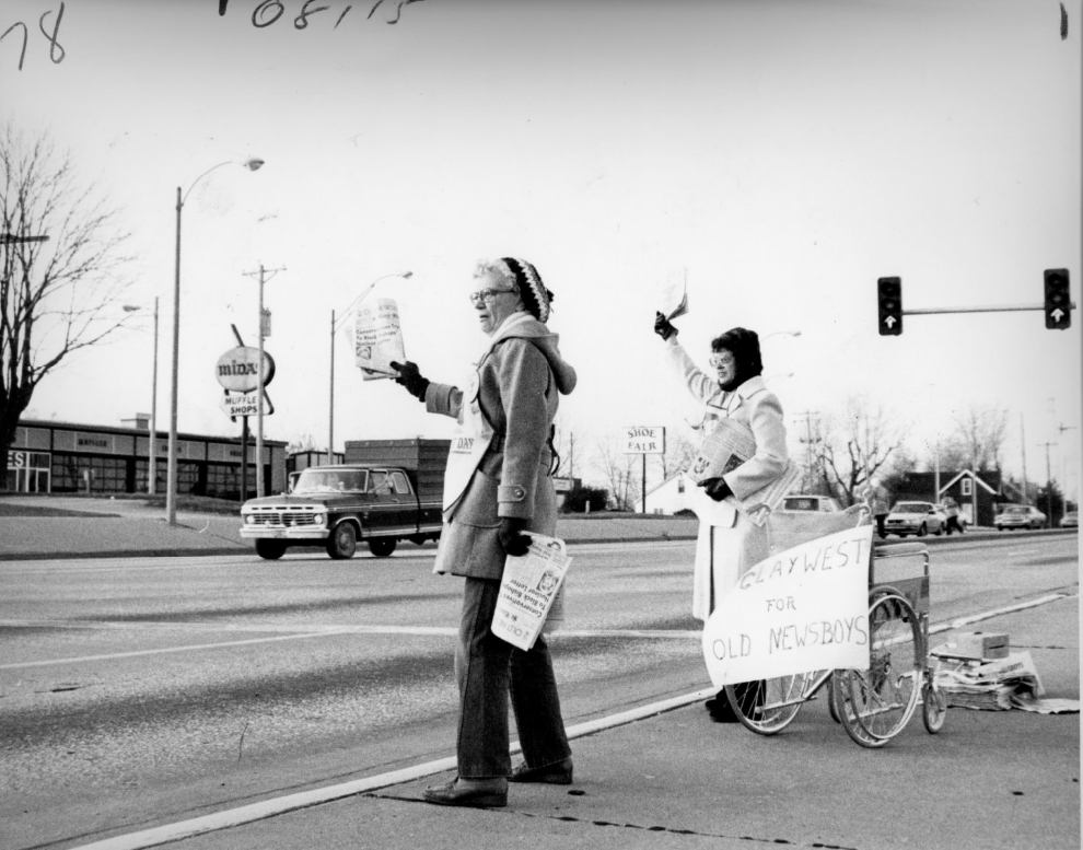 #173 Claywest for Old Newsboys, 1982