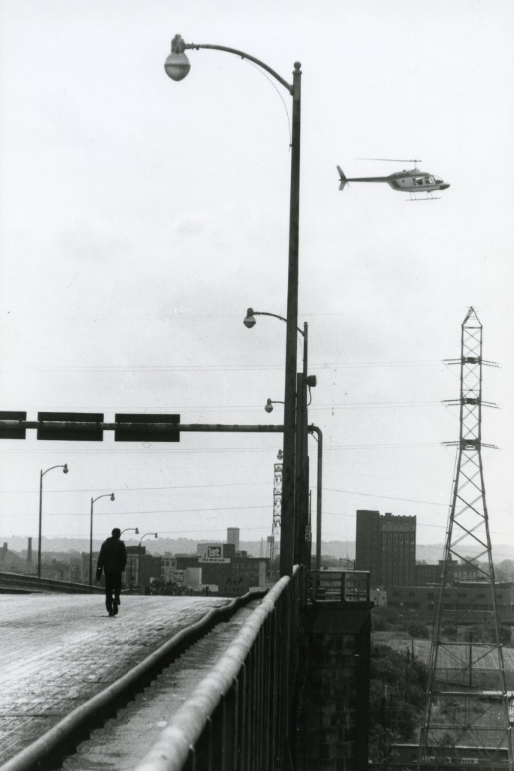 #97 A Morning Walk on Eads Bridge, 1985