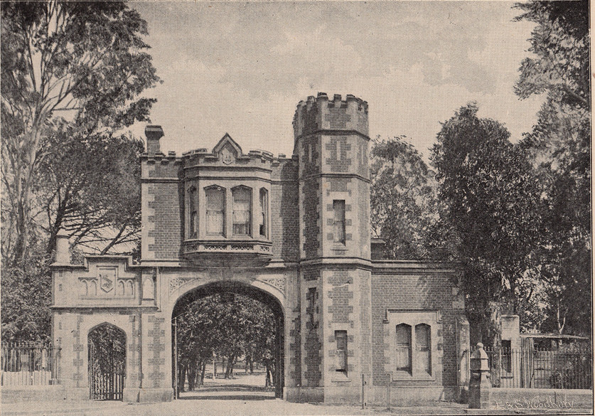 #50 Park entrance, Parramatta, 1897
