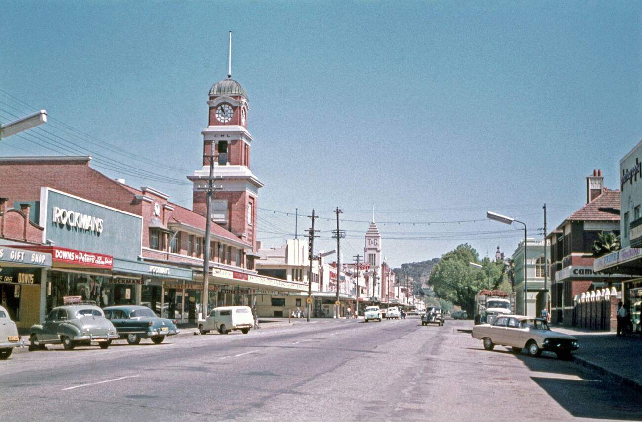 #101 Late morning looking west in Dean Street, 1960s