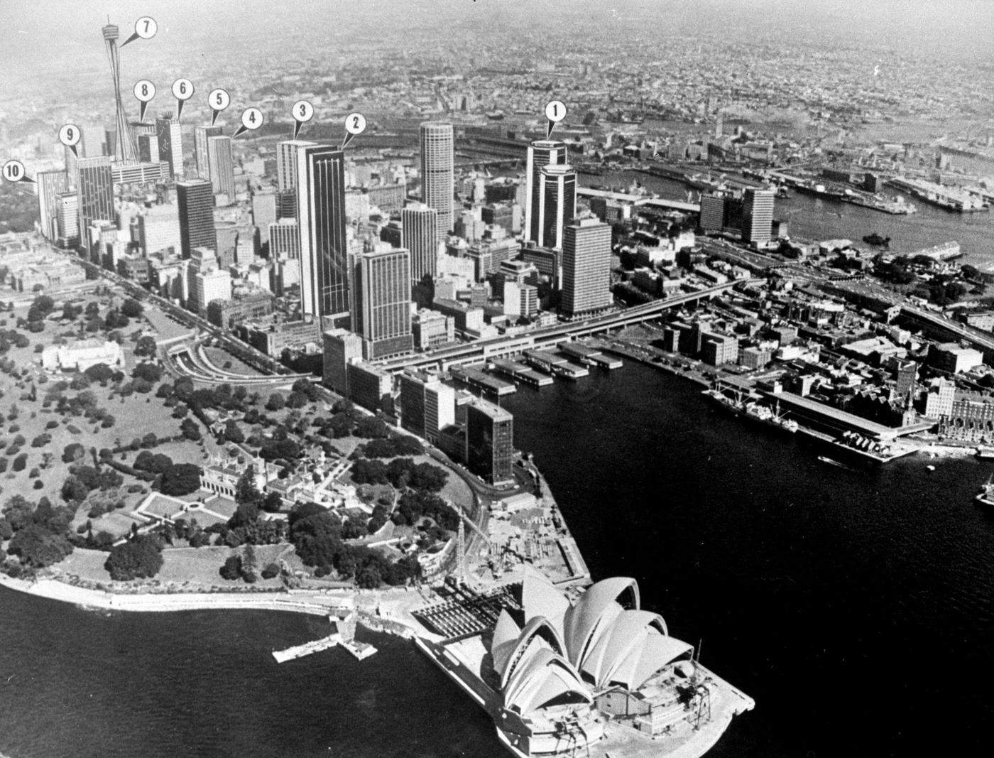 #79 The skyline of Sydney, 1960s