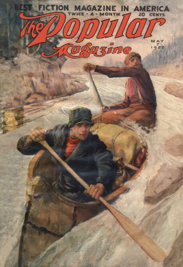 #11 Popular magazine cover, May 2, 1922