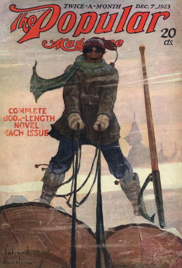 #13 Popular magazine cover, December 7, 1923