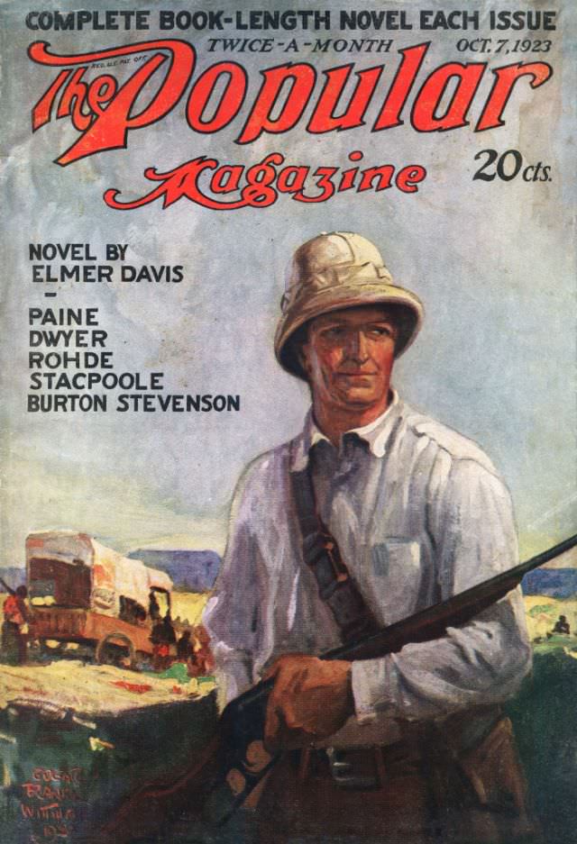 #14 Popular magazine cover, October 7, 1923