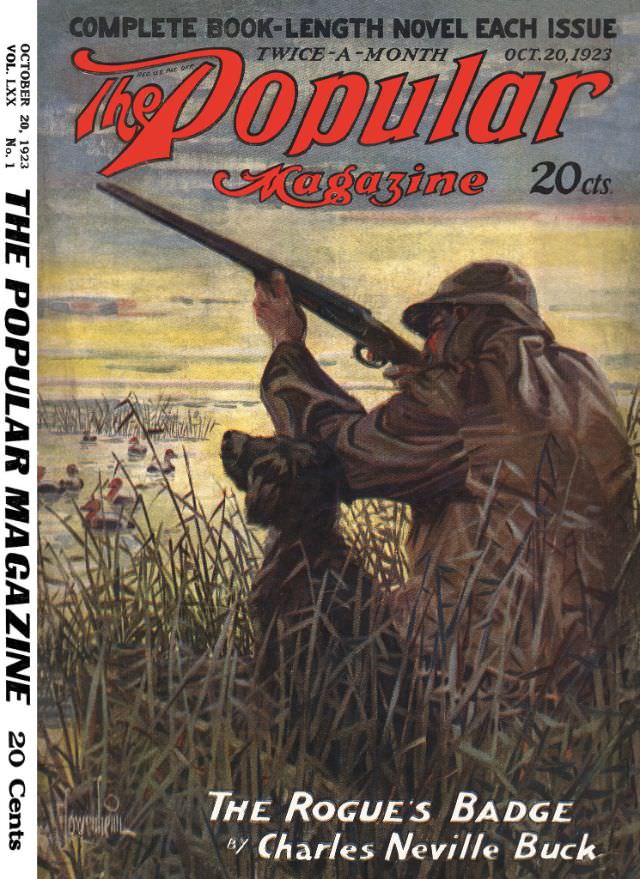 #15 Popular magazine cover, October 20, 1923