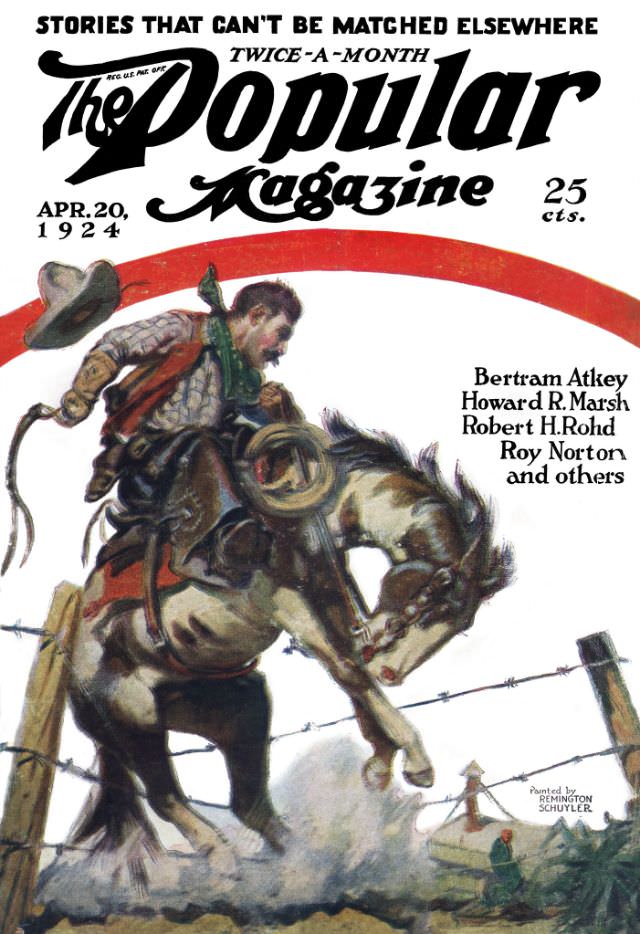#16 Popular magazine cover, April 20, 1924