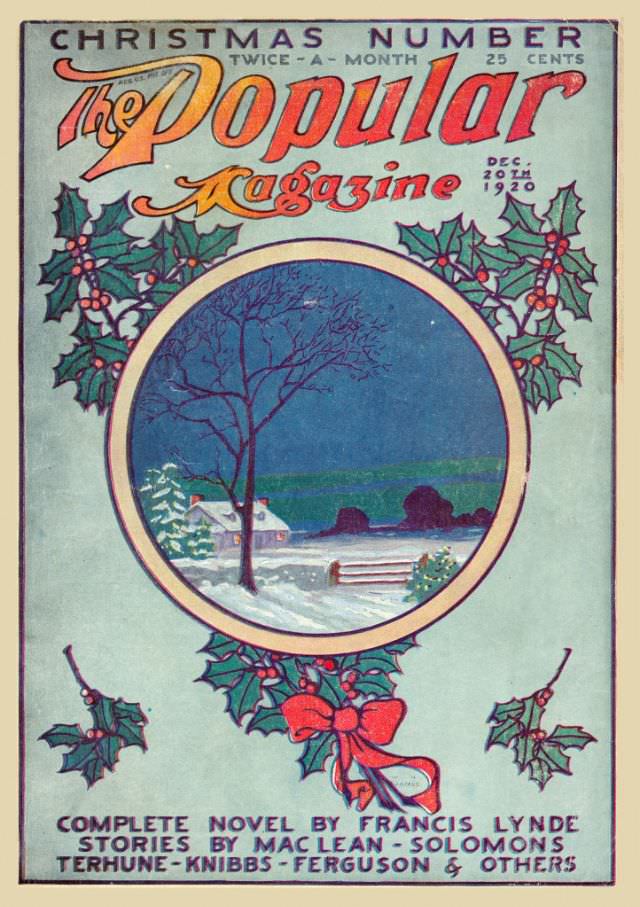 #2 Popular magazine cover, December 20, 1920
