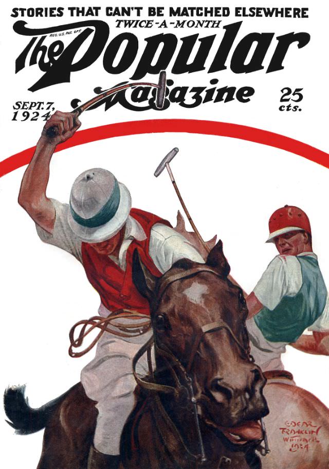 #20 Popular magazine cover, September 7, 1924
