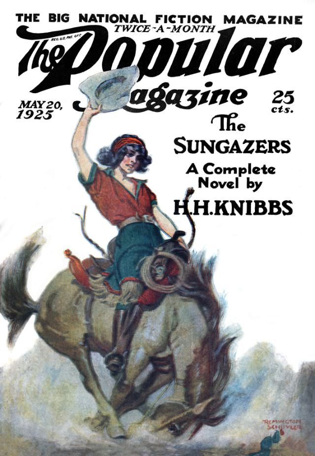 #22 Popular magazine cover, May 20, 1925