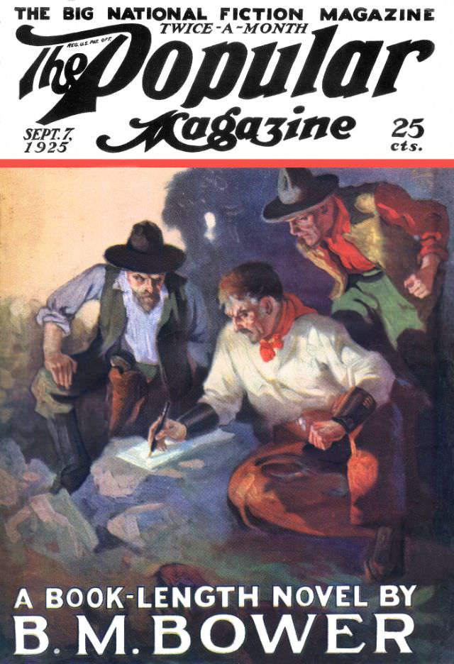 #23 Popular magazine cover, September 7, 1925