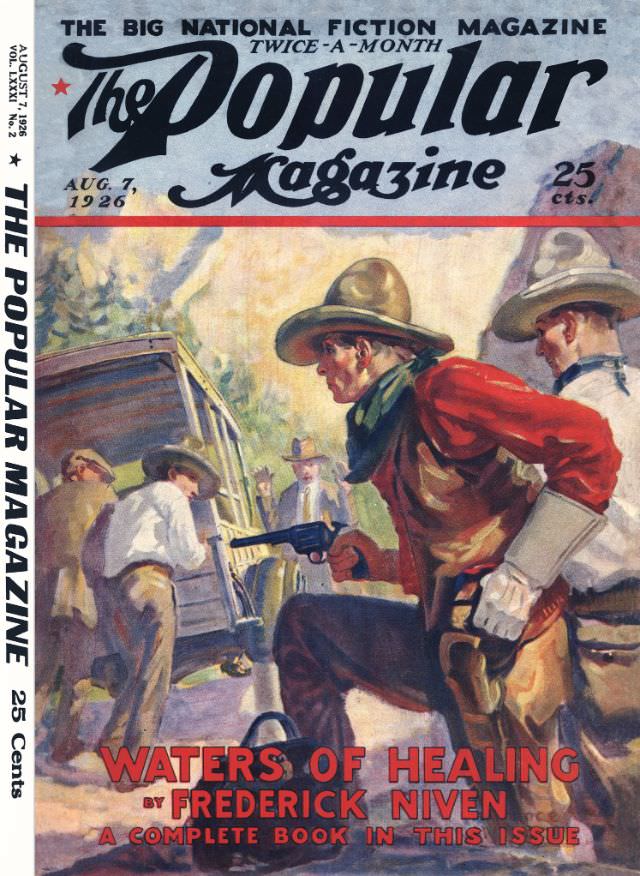 #24 Popular magazine cover, August 7, 1926