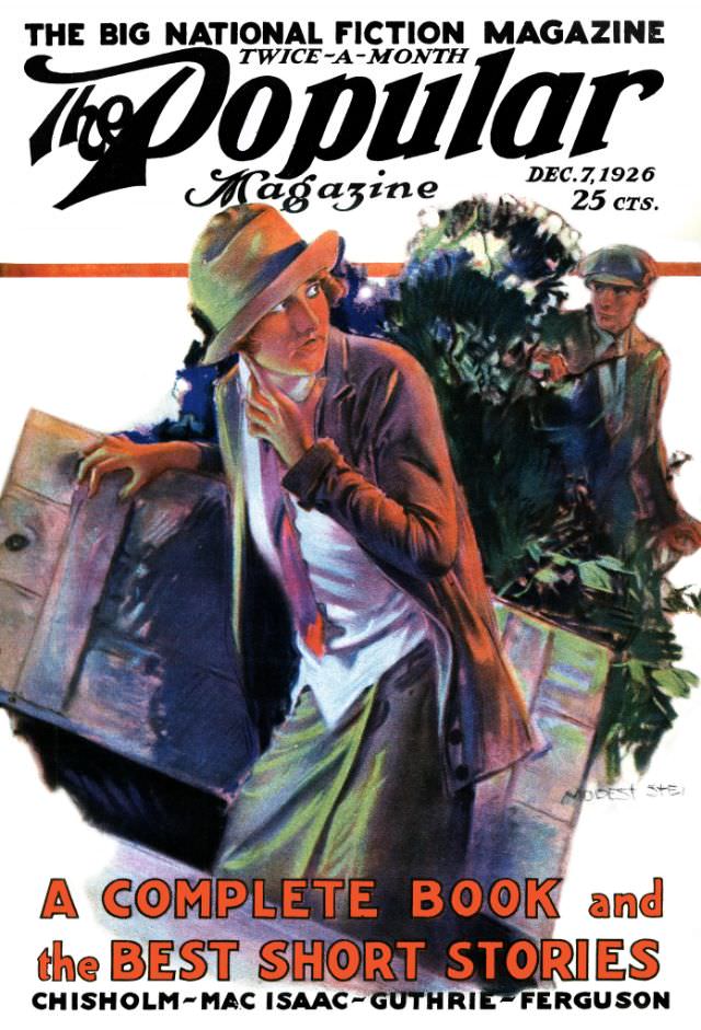 #26 Popular magazine cover, December 7, 1926