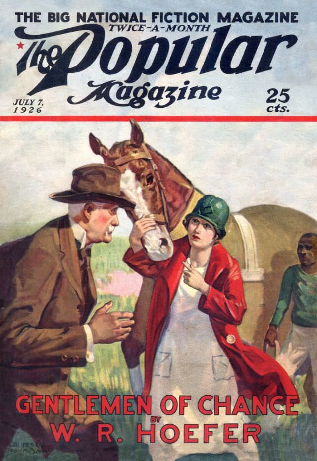 #27 Popular magazine cover, July 7, 1926