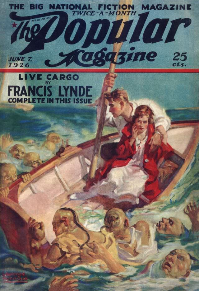 #29 Popular magazine cover, June 7, 1926