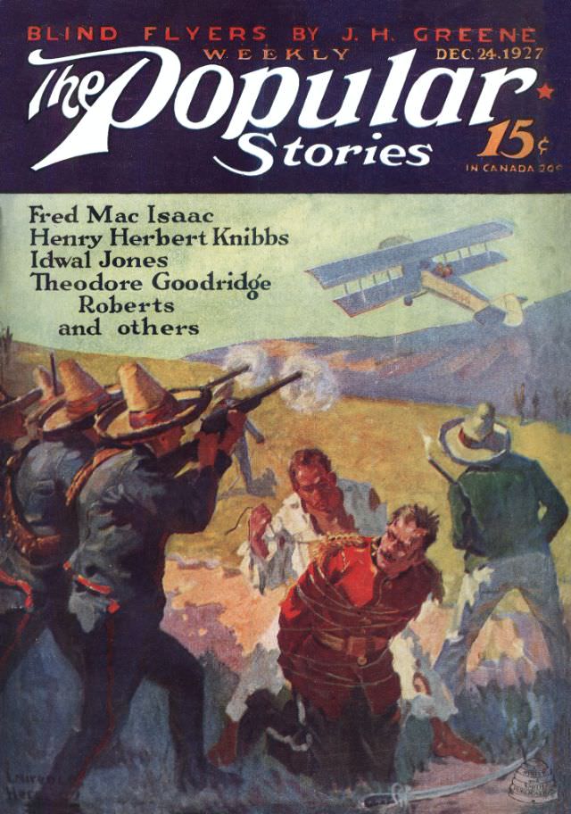 #32 Popular magazine cover, December 24, 1927