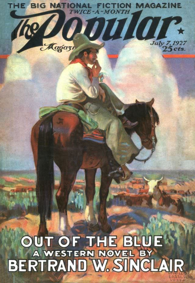 #33 Popular magazine cover, July 7, 1927