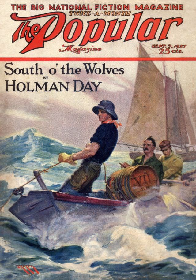 #36 Popular magazine cover, September 7, 1927