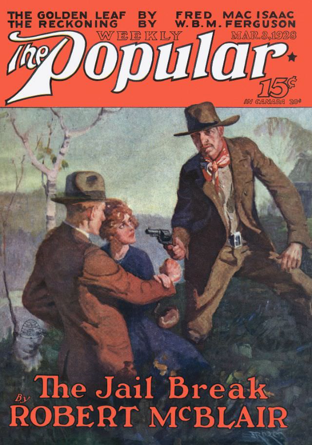 #39 Popular magazine cover, March 3, 1928