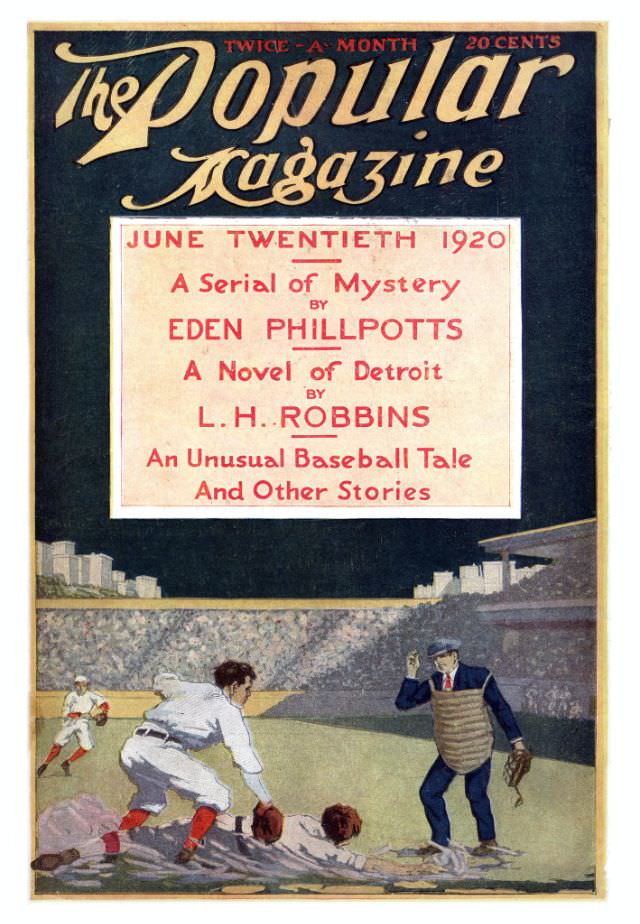 #4 Popular magazine cover, June 20, 1920