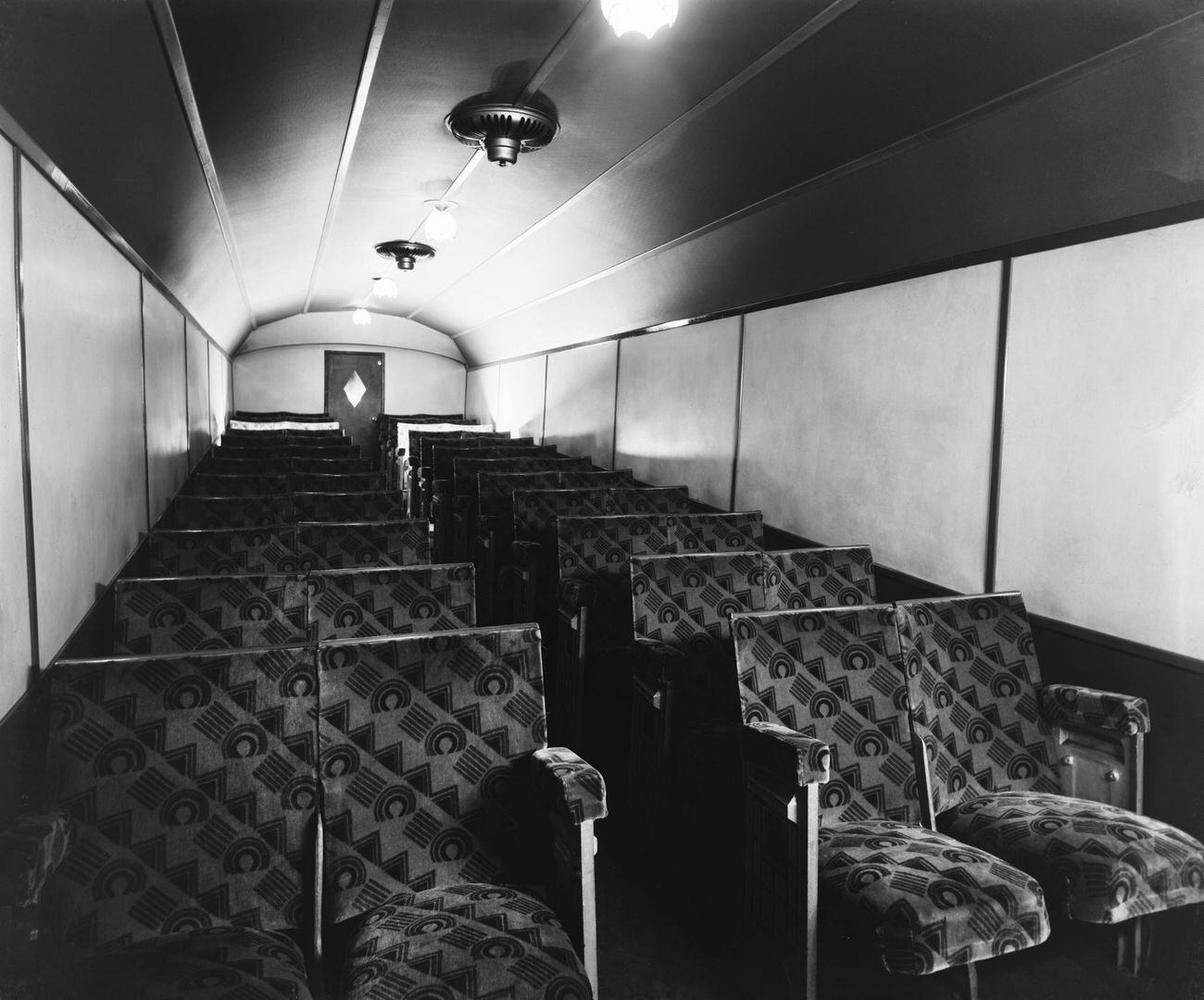 The London &; North Eastern Railway was the only company to use cinema coaches.