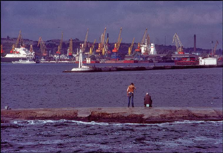 #21 A view of Odessa port.