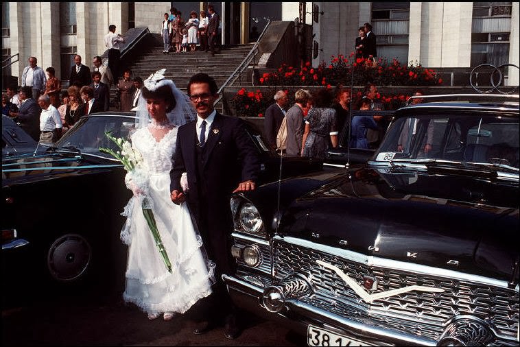 #47 Newlyweds at the Central Wedding Palace. Kyiv.