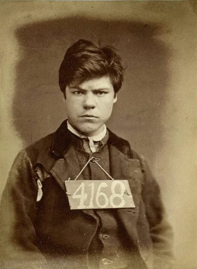 #16 Sidney Lowman, 17, stole a can and a half pint of milk. He was given six weeks hard labor.