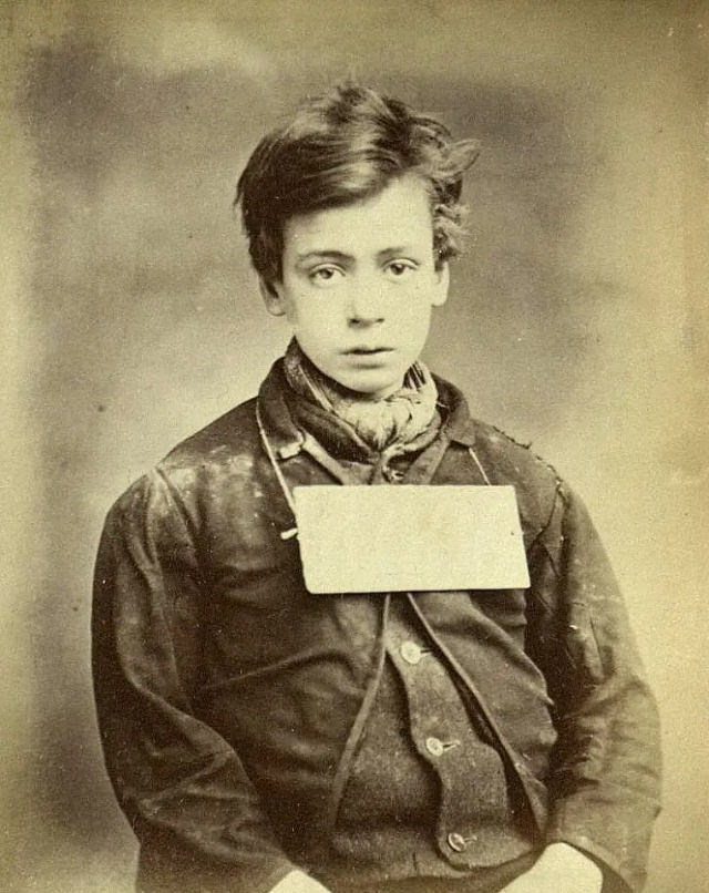 #20 Samuel Stilley, 14, was given one month’s hard labor at Wandsworth Prison for stealing two shillings and six pence in December 1872.