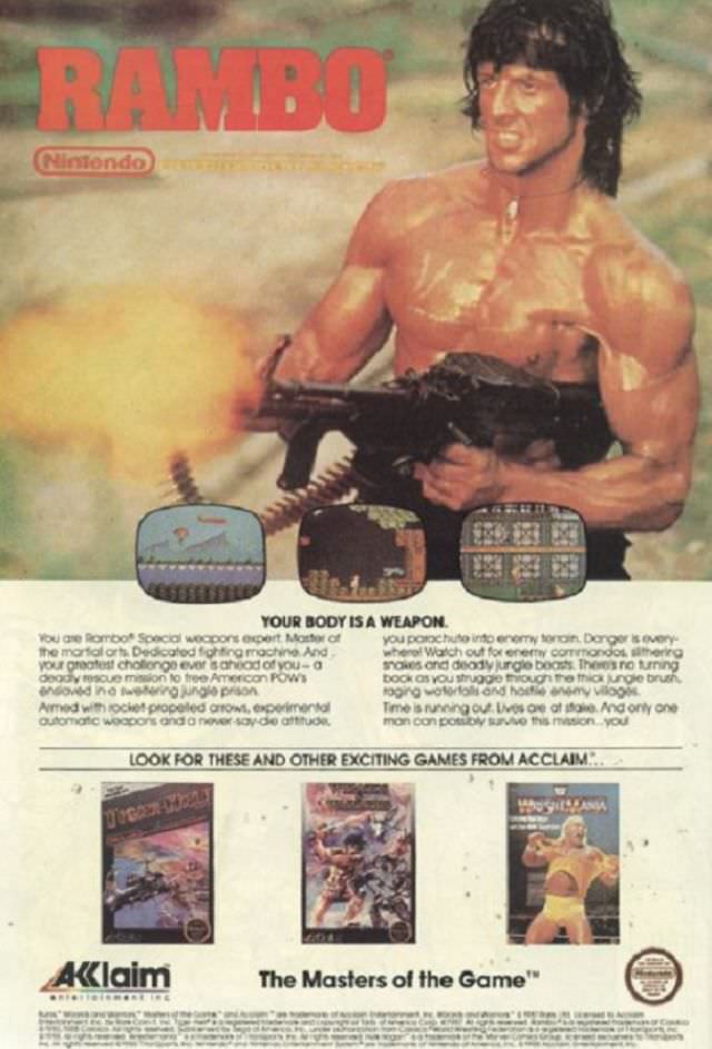 The Golden Age of Video Game Advertising: A Retrospective of the 80s and 90s Vintage Ads