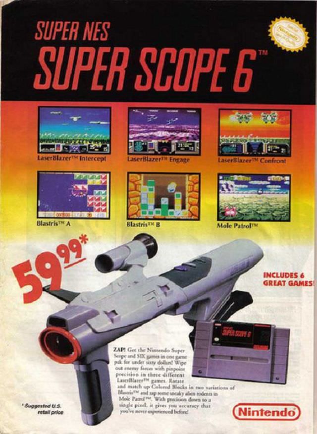 The Golden Age of Video Game Advertising: A Retrospective of the 80s and 90s Vintage Ads