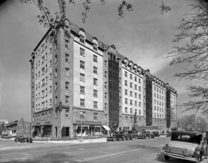 #9 Exterior of Cavalier Hotel, Washington, D.C., 1931