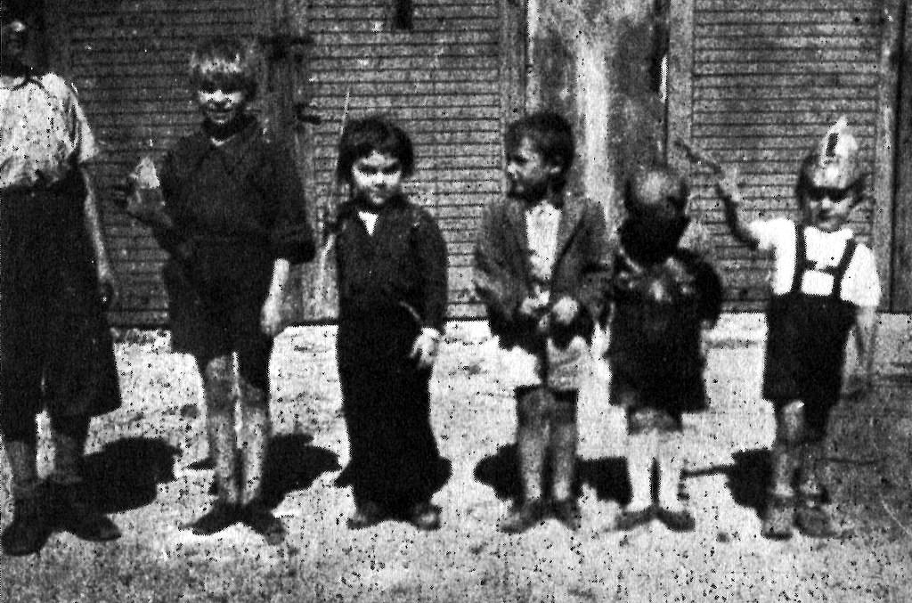 #19 Children will still play at soldiers, even in the most terrible of circumstances.