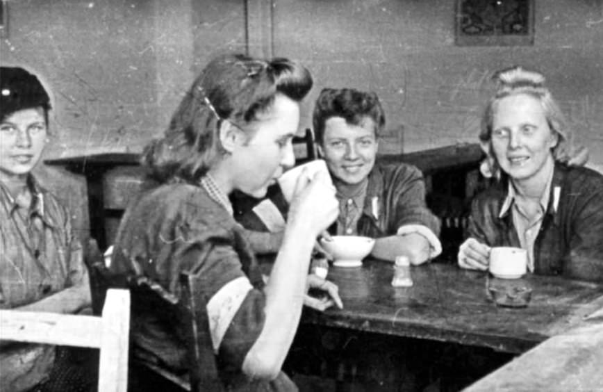#30 Members of the Kiliński battalion taking a break.