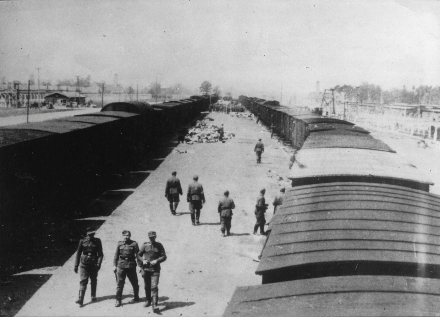 #55 Trainstation of the concentration camp Auschwitz/Birkenau. Poland.
