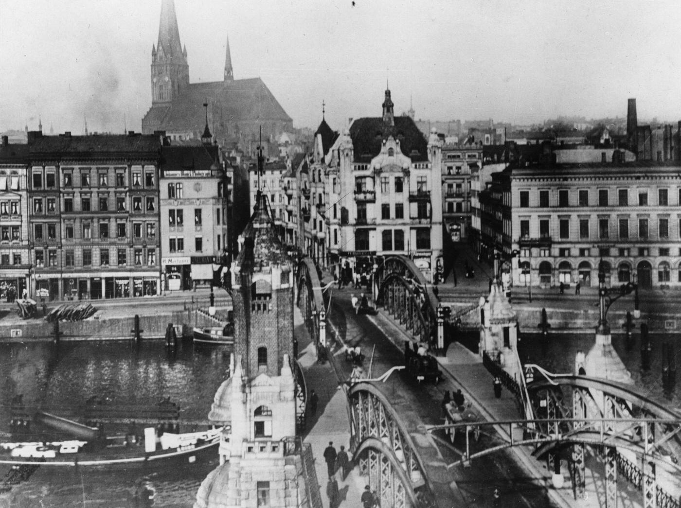 #59 Stettin is a Baltic city and seaport situated on the Oder River. It was once a part of Germany, but after World War II, it was transferred to Poland.