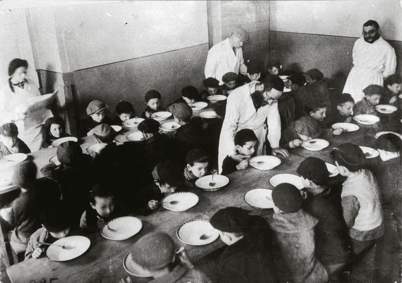 #64 Jewish Children in the Warsaw Ghetto, 1940