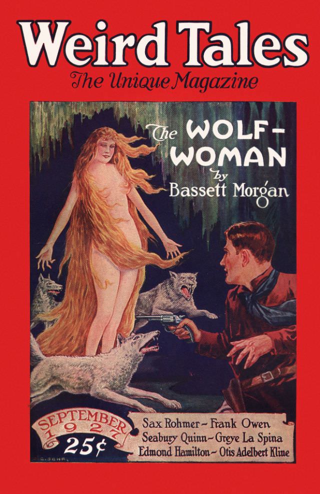 #24 Weird Tales cover, September 1927