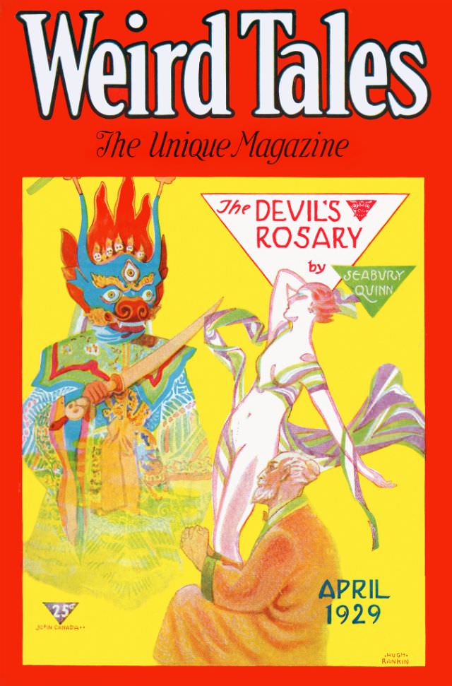 #35 Weird Tales cover, April 1929