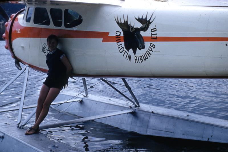 #4 Arlene Smith, Yohetta Lake in British Columbia, Canada, summer 1953