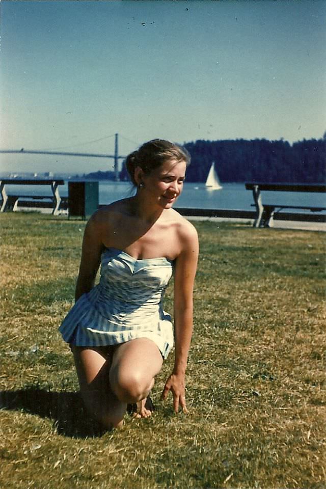 #7 Arlene Smith, John Lawson Park, West Vancouver, 1954