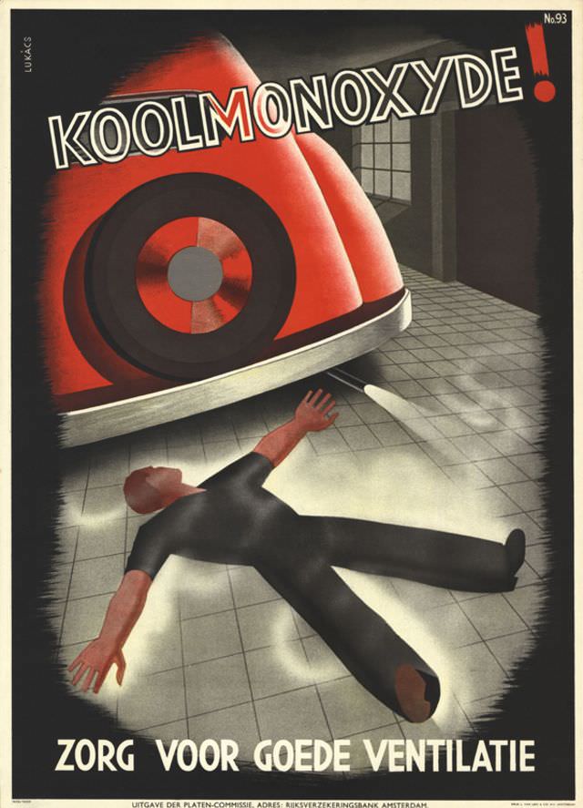 #12 Poster by E. Lukàcs, 1939