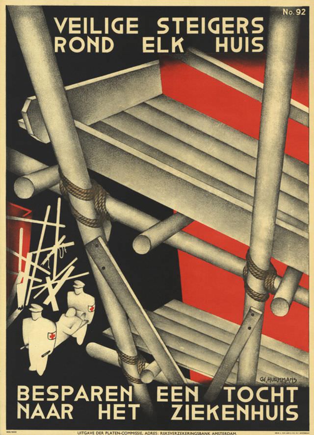 #14 Poster by Gé Hurkmans, 1939